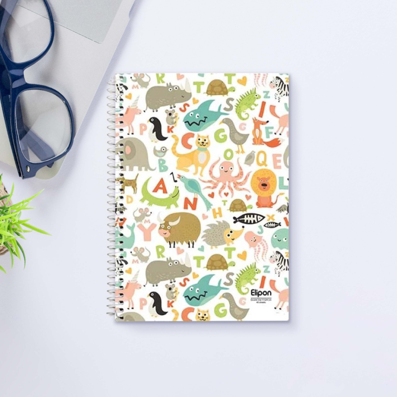 دفتر زبان 40 برگ الیپون کد 2901340 دفتر زبان 40 برگ الیپون کد 2901340