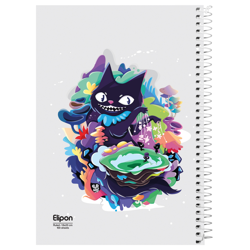 دفتر مشق 100 برگ الیپون کد 2393237 دفتر مشق 100 برگ الیپون کد 2393237