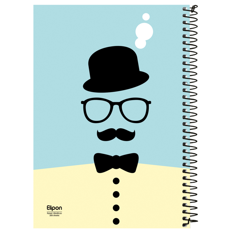 دفتر مشق 200 برگ الیپون کد 2513230 دفتر مشق 200 برگ الیپون کد 2513230