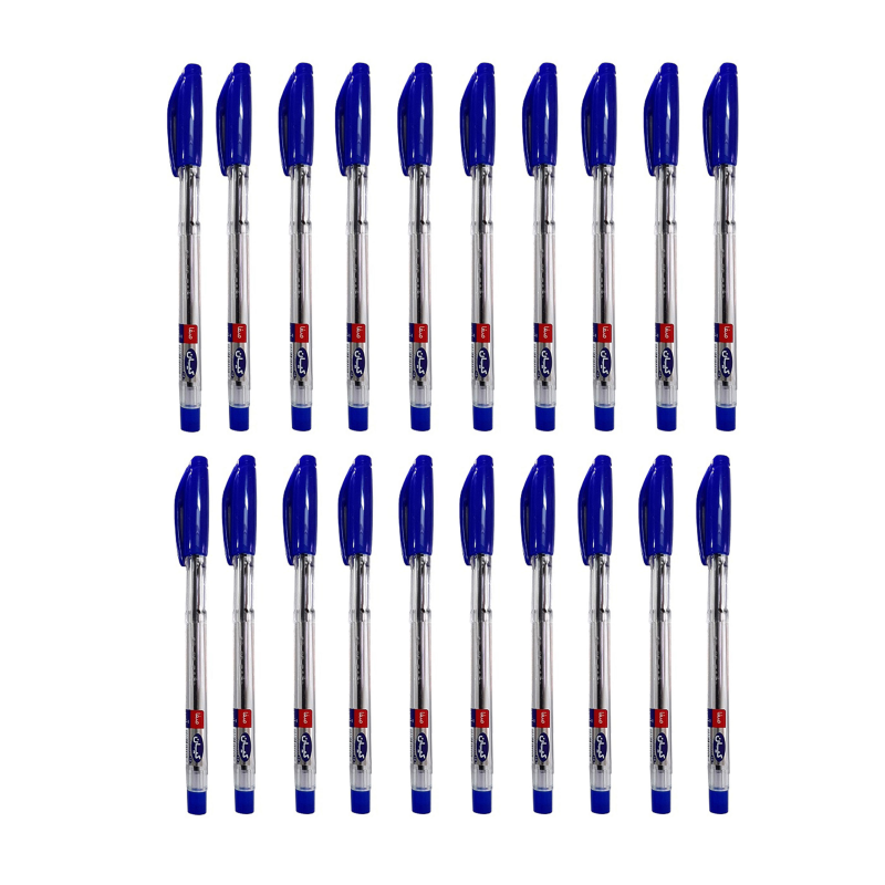 خودکار کیان قطر نوشتاری 0.7 میلی متر بسته 20 عددی خودکار کیان قطر نوشتاری 0.7 میلی متر بسته 20 عددی