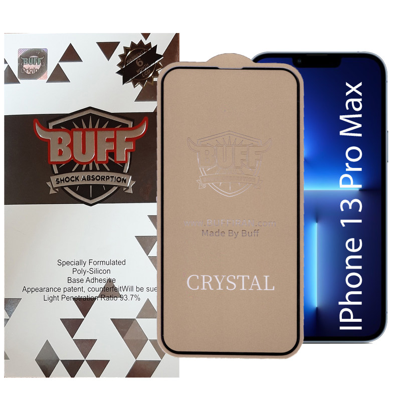 گلس گوشی اپل آیفون 13 پرو مکس بوف 5D مدل Cry