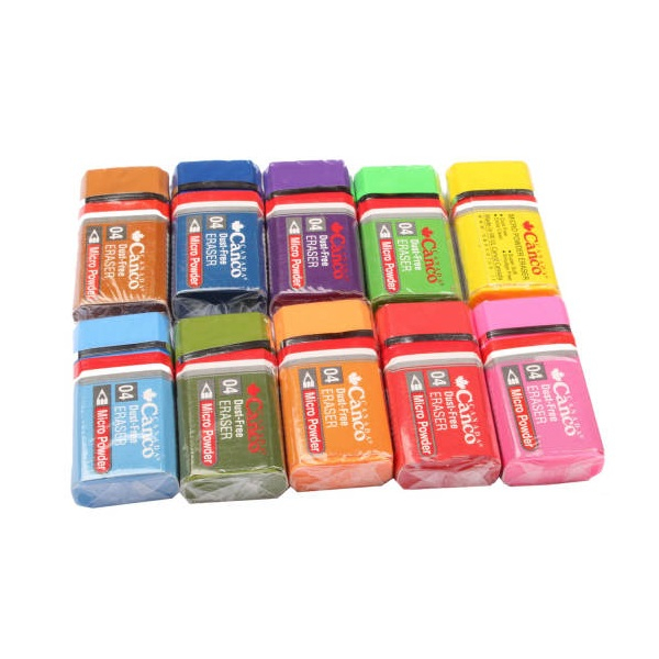 پاک کن کنکو مدل color1 مجموعه 10 عددی پاک کن کنکو مدل color1 مجموعه 10 عددی