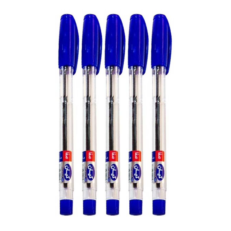 خودکار کیان قطر نوشتاری 1 میلی متر بسته 5 عددی خودکار کیان قطر نوشتاری 1 میلی متر بسته 5 عددی