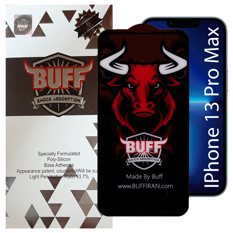 محافظ صفحه نمایش سرامیکی گوشی اپل آیفون 13 پرو مکس بوف مدل Ceramic Pro-G محافظ صفحه نمایش سرامیکی گوشی اپل آیفون 13 پرو مکس بوف مدل Ceramic Pro-G