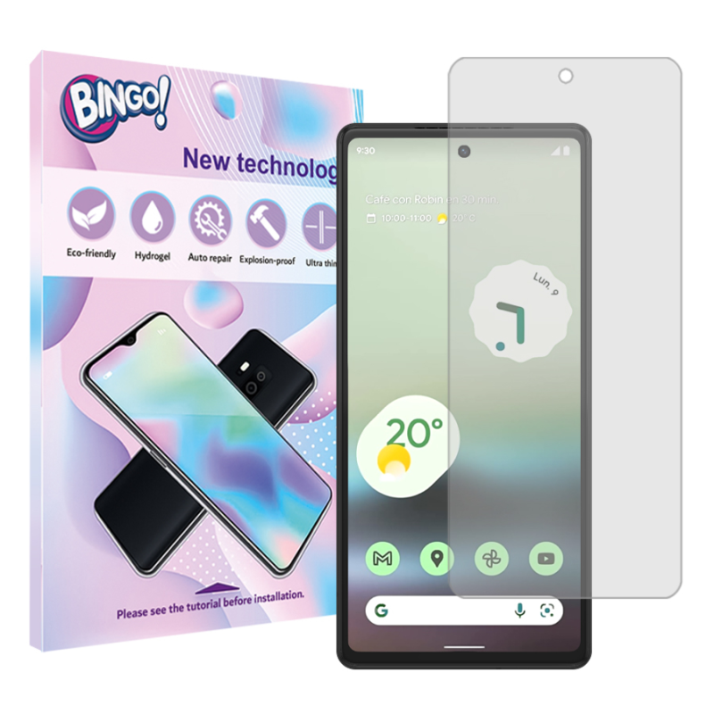 محافظ صفحه نمایش شفاف بینگو مدل Tough مناسب برای گوشی موبایل گوگل Pixel 6a محافظ صفحه نمایش شفاف بینگو مدل Tough مناسب برای گوشی موبایل گوگل Pixel 6a