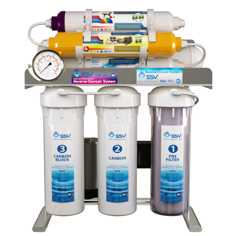 دستگاه تصفیه کننده آب خانگی اس اس وی مدل UltraSpring X700 دستگاه تصفیه کننده آب خانگی اس اس وی مدل UltraSpring X700