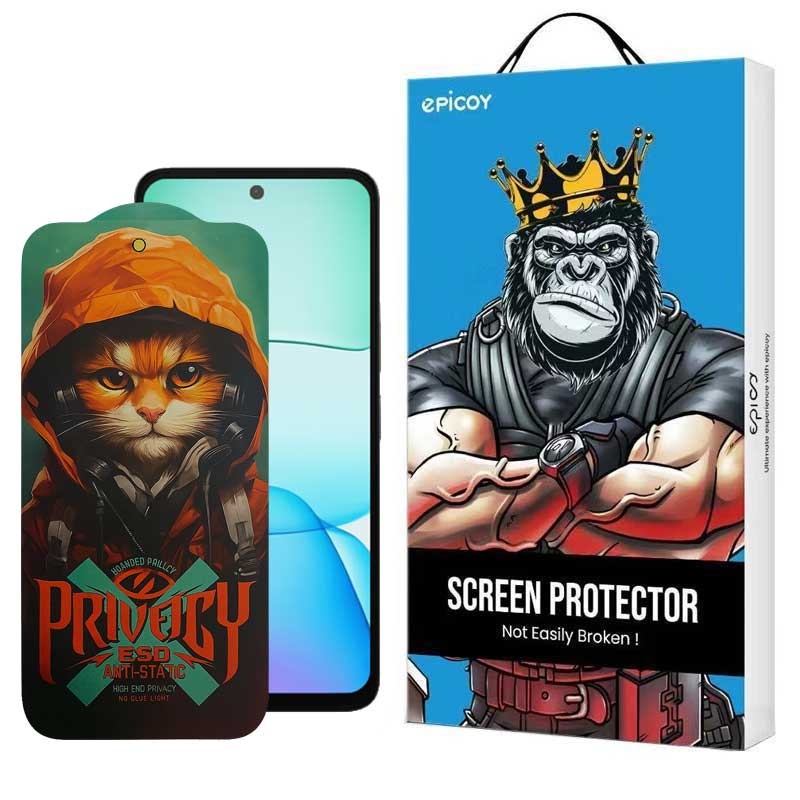 محافظ صفحه نمایش حریم شخصی اپیکوی مدل Hoodie Cat مناسب برای گوشی موبایل شیائومی Redmi 13 5G/ 13 4G / 12 4G / Poco M6 4G/ Redmi Note 13R محافظ صفحه نمایش حریم شخصی اپیکوی مدل Hoodie Cat مناسب برای گوشی موبایل شیائومی Redmi 13 5G/ 13 4G / 12 4G / Poco M6 4G/ Redmi Note 13R