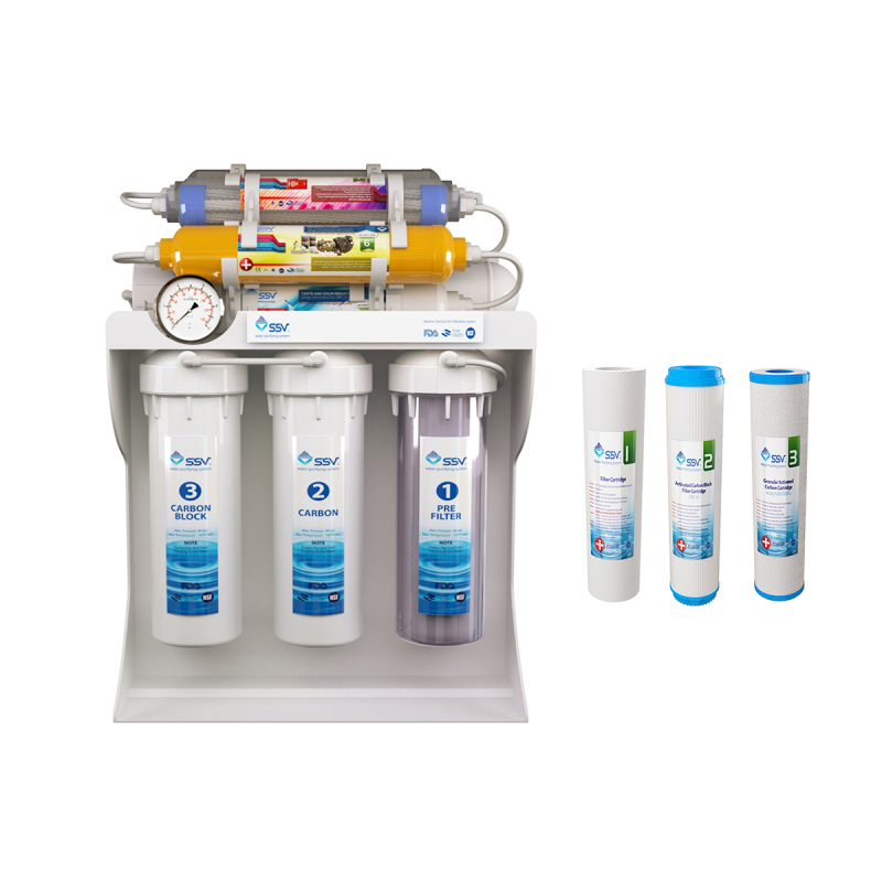 دستگاه تصفیه کننده آب اس اس وی مدل UltraPro X900 به همراه فیلتر بسته 3 عددی دستگاه تصفیه کننده آب اس اس وی مدل UltraPro X900 به همراه فیلتر بسته 3 عددی