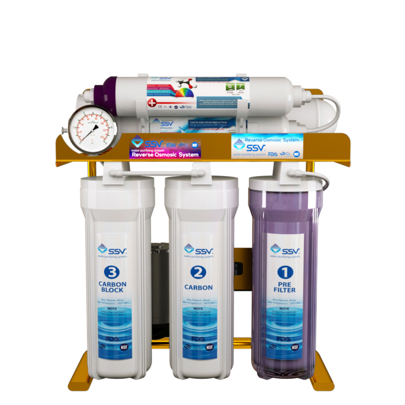 دستگاه تصفیه کننده آب خانگی اس اس وی مدل MaxGold X720 دستگاه تصفیه کننده آب خانگی اس اس وی مدل MaxGold X720