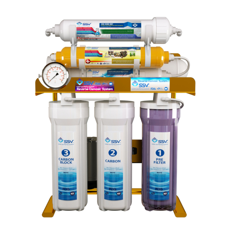 دستگاه تصفیه کننده آب اس اس وی مدل MaxGold X860 دستگاه تصفیه کننده آب اس اس وی مدل MaxGold X860