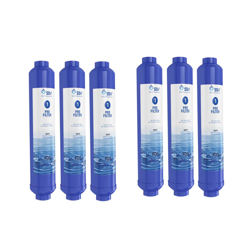فیلتر دستگاه تصفیه کننده آب اس اس وی مدل L-P.P بسته 6 عددی
