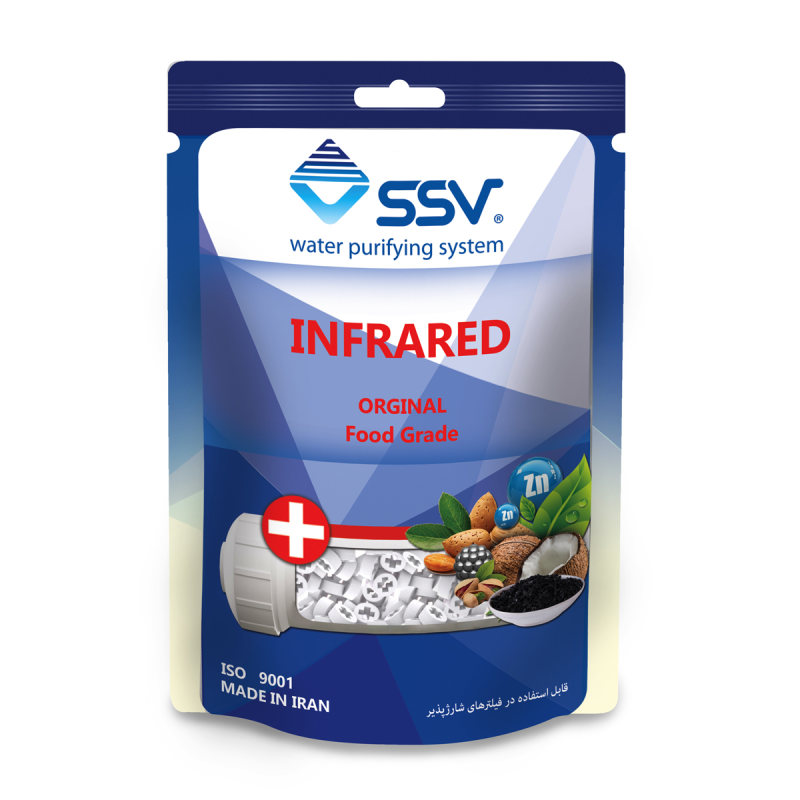 شارژ فیلتر دستگاه تصفیه آب اس اس وی مدل  Infrared وزن 320 گرم