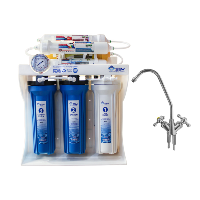 دستگاه تصفیه کننده آب اس اس وی مدل  BlueStar 2W X800  به همراه شیر دو کاره