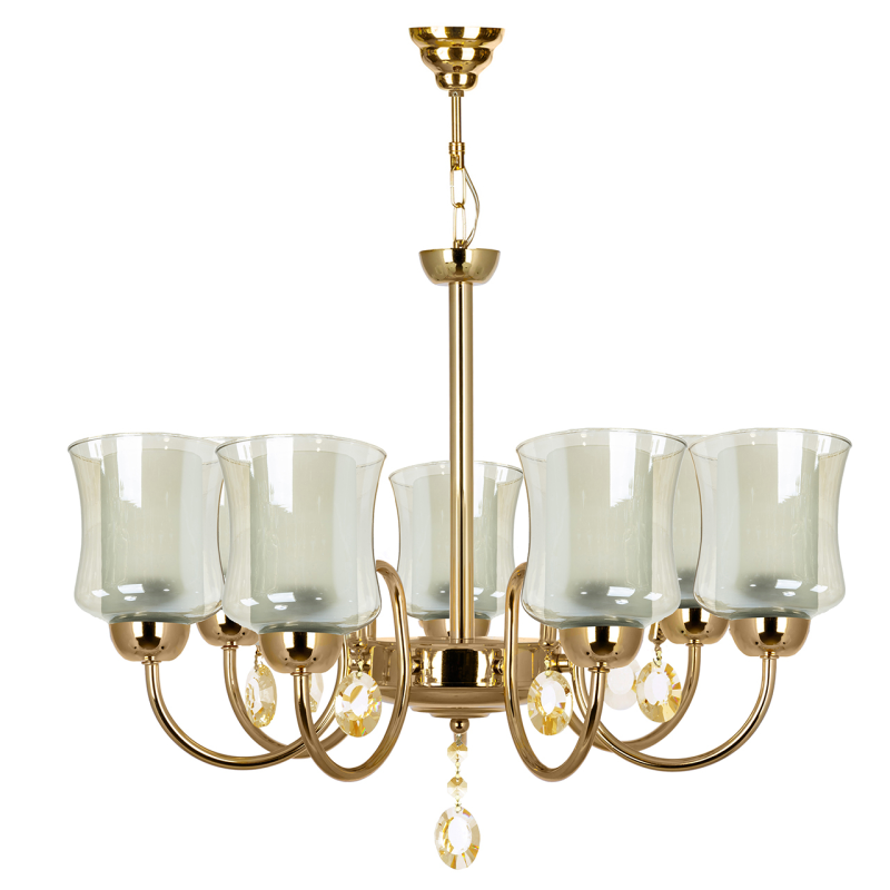 لوستر 7 شعله چشمه نور کد A811/7  لوستر 7 شعله چشمه نور کد A811/7