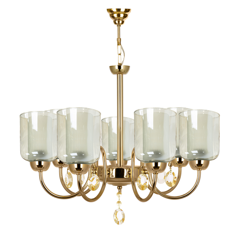 لوستر 7 شعله چشمه نور کد A812/7  لوستر 7 شعله چشمه نور کد A812/7