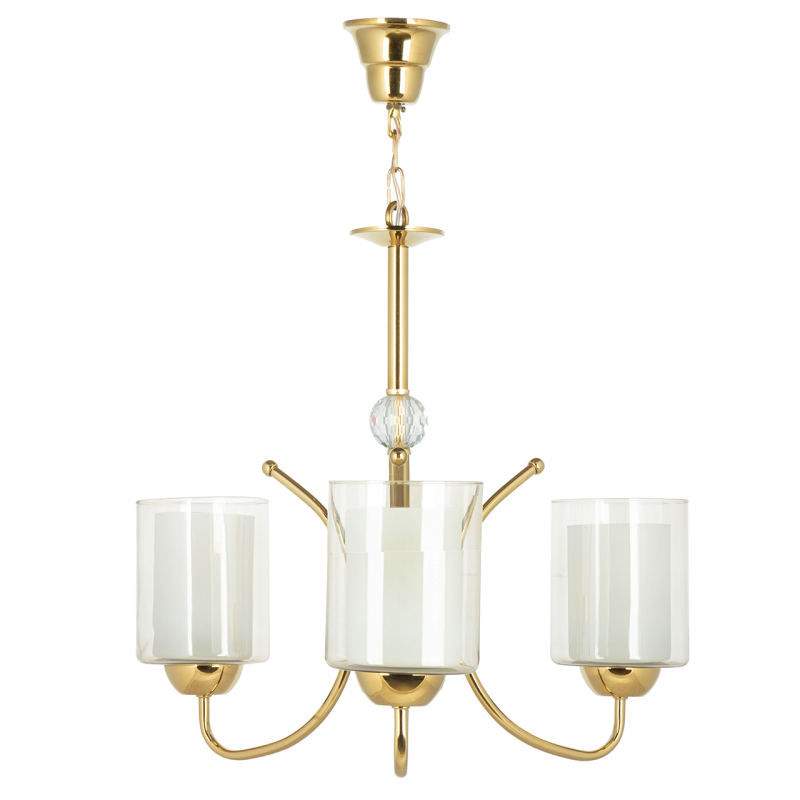 لوستر 3 شعله چشمه نور کد A824/3-G