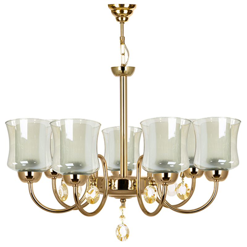 لوستر هفت شعله چشمه نور کد 811/7 لوستر هفت شعله چشمه نور کد 811/7