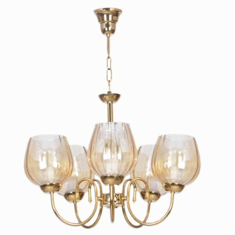 لوستر پنج شعله چشمه نور کد AB817/5  لوستر پنج شعله چشمه نور کد AB817/5