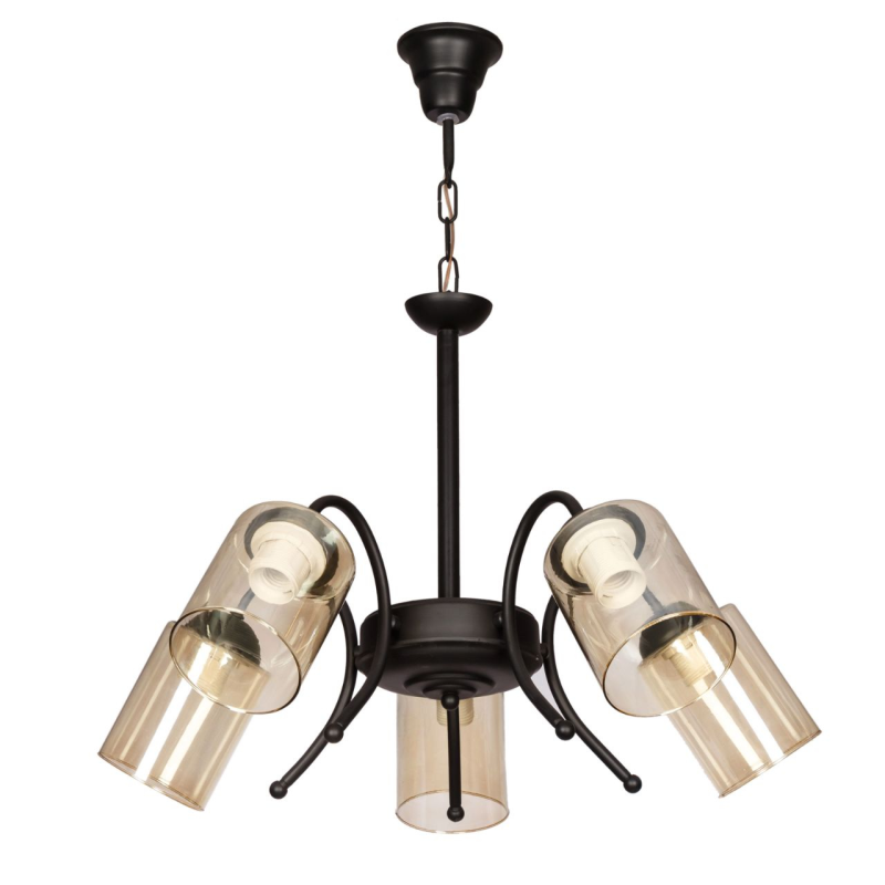 لوستر 5 شعله چشمه نور کد 881/5