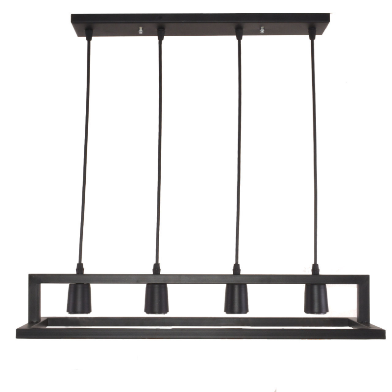 چراغ آویز چشمه نور کد A1333/4-BK چراغ آویز چشمه نور کد A1333/4-BK