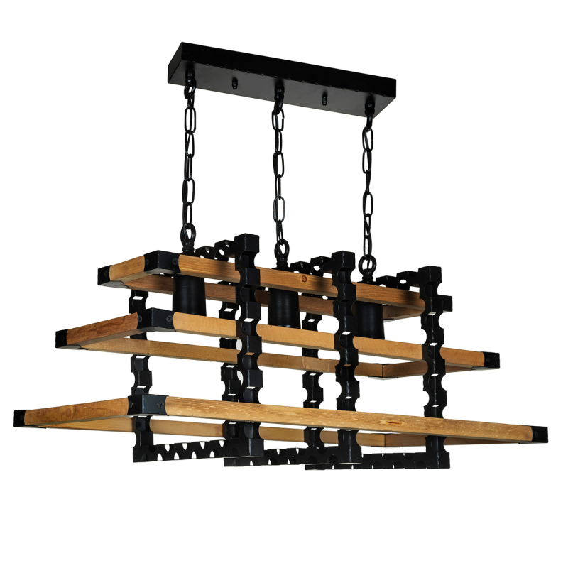 لوستر سه شعله چشمه نور کد 2226/3BK لوستر سه شعله چشمه نور کد 2226/3BK