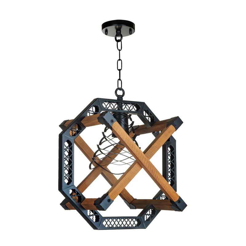 لوستر آویز 1 شعله چشمه نور کد 2240/1