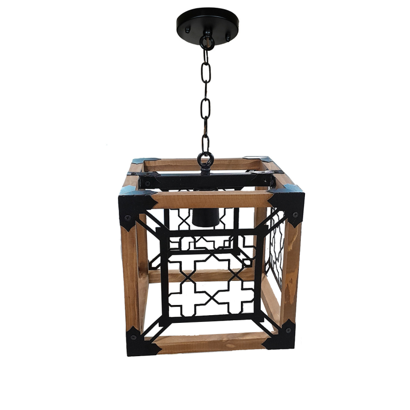 لوستر آویز یک شعله چشمه نور کد 2239/1