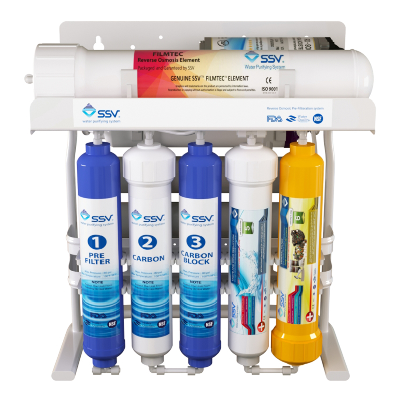 دستگاه تصفیه کننده آب خانگی اس اس وی مدل PureLine X900 دستگاه تصفیه کننده آب خانگی اس اس وی مدل PureLine X900