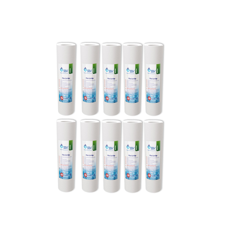 فیلتر دستگاه تصفیه آب اس اس وی مدل H-P.P بسته 10 عددی فیلتر دستگاه تصفیه آب اس اس وی مدل H-P.P بسته 10 عددی