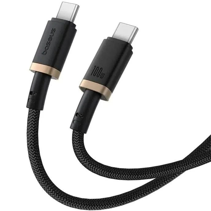 کابل USB-C بیسوس مدل BASEUS Dura Series 100W طول 1 متر کابل USB-C بیسوس مدل BASEUS Dura Series 100W طول 1 متر