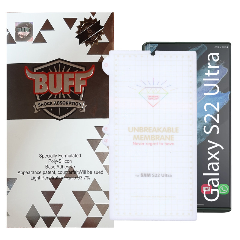 گلس گوشی سامسونگ گلکسی S22 الترا بوف مدل Hydrogel-G گلس گوشی سامسونگ گلکسی S22 الترا بوف مدل Hydrogel-G
