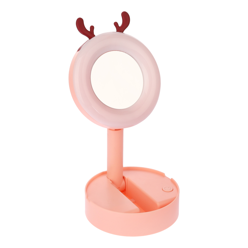 آینه آرایشی رینگ لایت دار مدل NO.0838-2 آینه آرایشی رینگ لایت دار مدل NO.0838-2