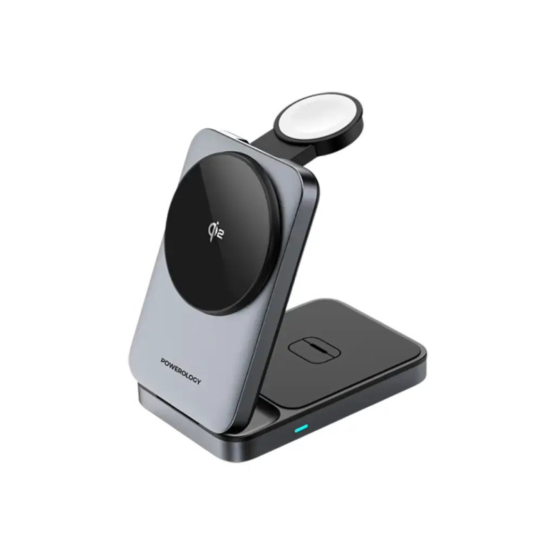 شارژر بی سیم پاورولوجی مدل PWCUQC033 شارژر بی سیم پاورولوجی مدل PWCUQC033