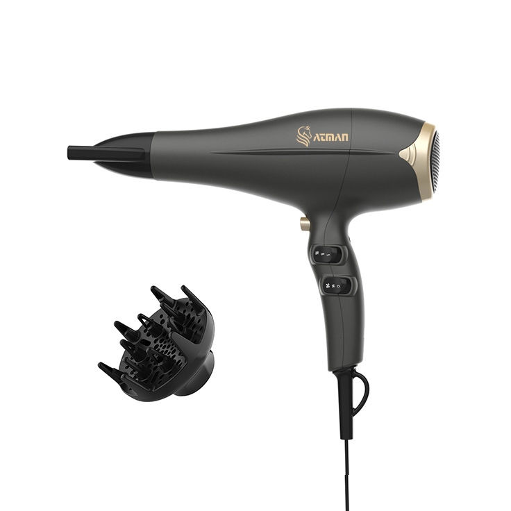 سشوار حرفهای 2400 وات آتمن مدل BY-538 سشوار حرفهای 2400 وات آتمن مدل BY-538