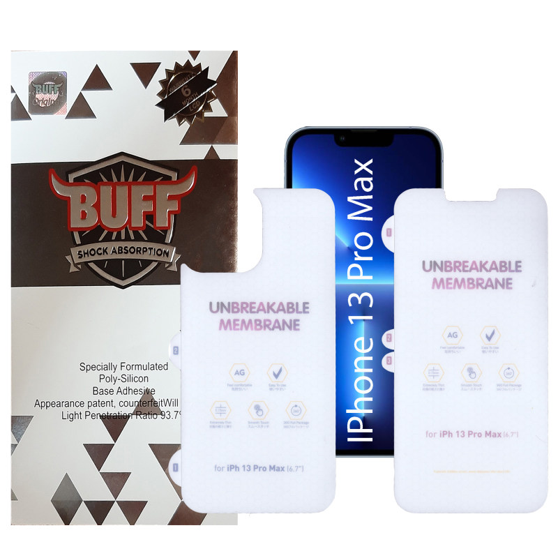 محافظ صفحه نمایش و پشت گوشی اپل آیفون 13 پرو مکس بوف مات مدل Hydrogel-Matte-G محافظ صفحه نمایش و پشت گوشی اپل آیفون 13 پرو مکس بوف مات مدل Hydrogel-Matte-G