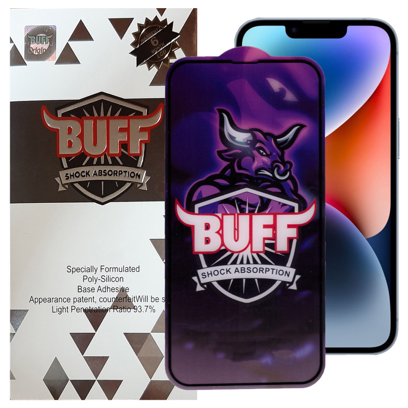 گلس گوشی اپل ایفون 14 پلاس بوف مدل 5D Buffer-G گلس گوشی اپل ایفون 14 پلاس بوف مدل 5D Buffer-G