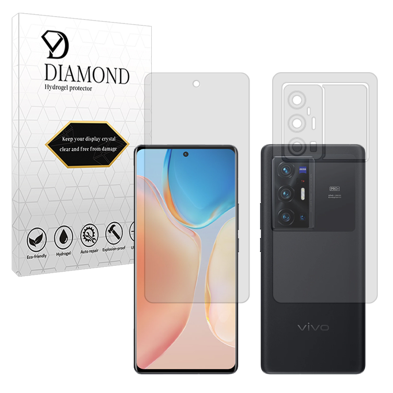 محافظ صفحه نمایش شفاف دیاموند مدل Tough مناسب برای گوشی موبایل ویوو X70 Pro Plus به همراه محافظ پشت گوشی محافظ صفحه نمایش شفاف دیاموند مدل Tough مناسب برای گوشی موبایل ویوو X70 Pro Plus به همراه محافظ پشت گوشی