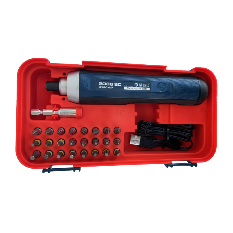 پیچ گوشتی شارژی توسن مدل 2036 SC مجموعه 25 عددی پیچ گوشتی شارژی توسن مدل 2036 SC مجموعه 25 عددی