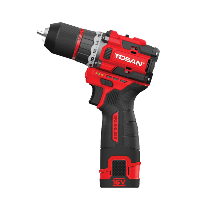 دریل پیچ گوشتی 10 میلی متری 16 ولت توسن مدل 9616BS دریل پیچ گوشتی 10 میلی متری 16 ولت توسن مدل 9616BS