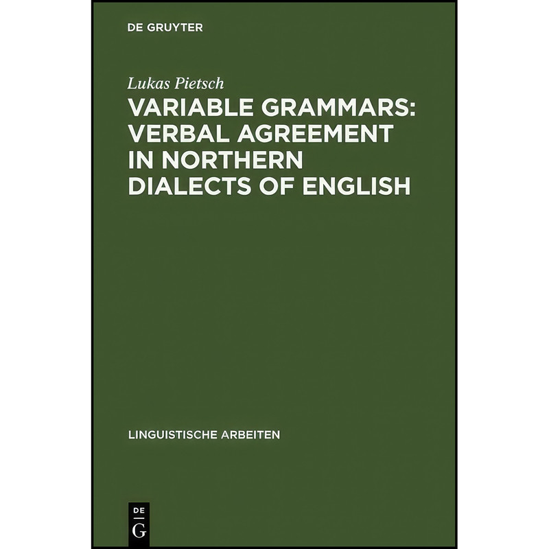 کتاب Variable Grammars اثر Lukas Pietsch انتشارات Max Niemeyer Verlag کتاب Variable Grammars اثر Lukas Pietsch انتشارات Max Niemeyer Verlag