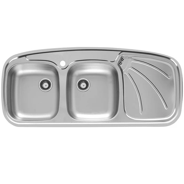 سینک اخوان مدل 136SP توکار-چپ لگن سینک اخوان مدل 136SP توکار-چپ لگن