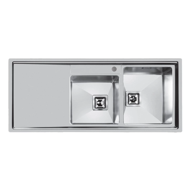 سینک ظرفشویی اخوان مدل 600S توکار-چپ لگن سینک ظرفشویی اخوان مدل 600S توکار-چپ لگن