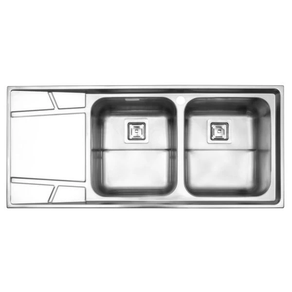 سینک ظرفشویی استیل البرز مدل 738 توکار-راست لگن سینک ظرفشویی استیل البرز مدل 738 توکار-راست لگن