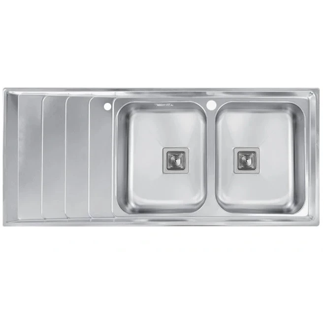 سینک ظرفشویی اخوان مدل 504 توکار-چپ لگن