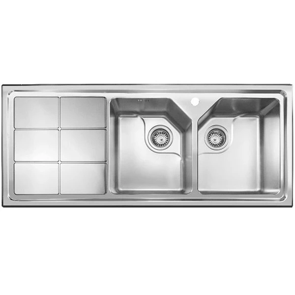 سینک اخوان مدل 324S توکار-چپ لگن