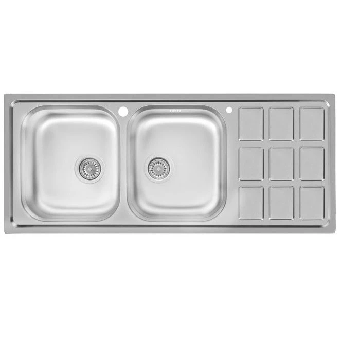 سینک ظرفشویی اخوان مدل 368 توکار-راست لگن