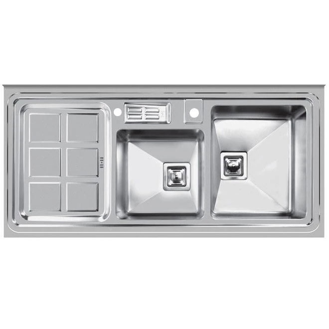 سینک ظرفشویی اخوان مدل NEW-320 روکار-راست لگن