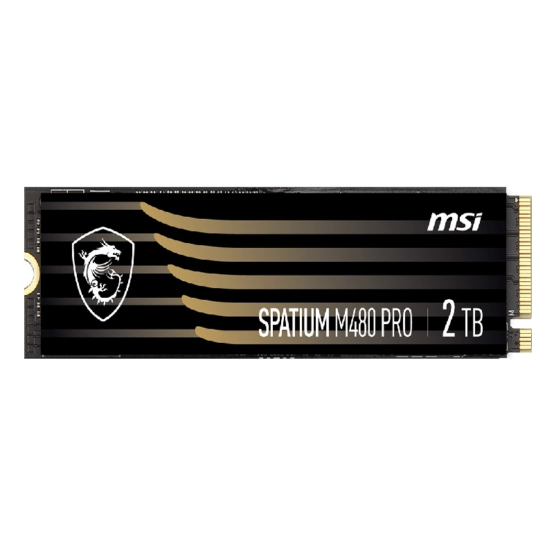 اس اس دی اینترنال ام اس آی مدل SPATIUM M480 PRO PCIe 4.0 NVMe M.2 ظرفیت دو ترابایت