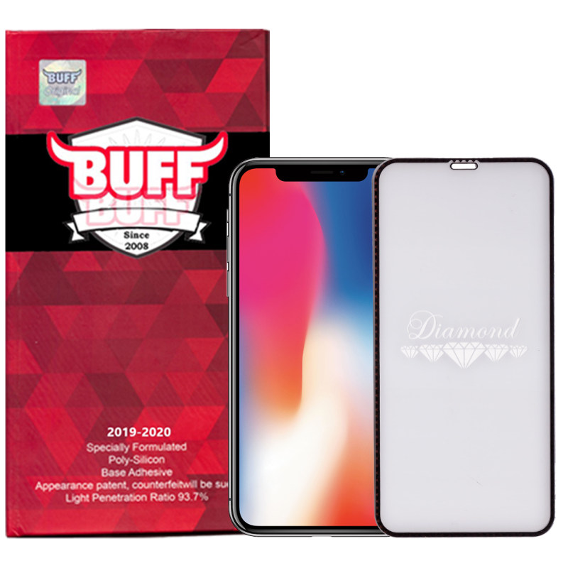 گلس گوشی اپل آیفون X بوف 5D مدل Diamond گلس گوشی اپل آیفون X بوف 5D مدل Diamond