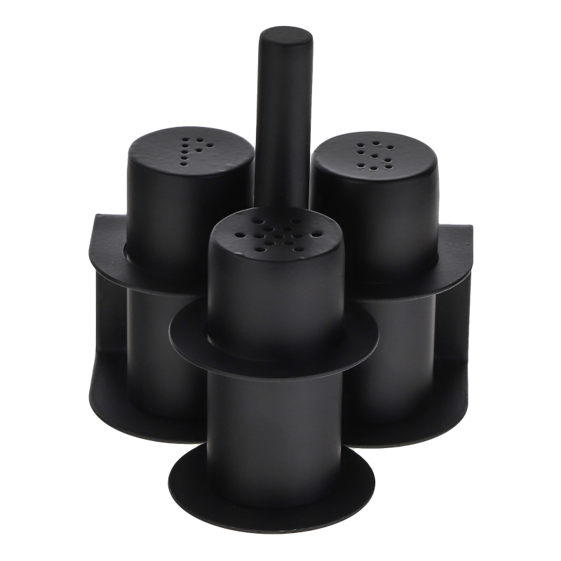 نمک پاش و فلفل پاش مدل Ps مجموعه 3 عددی به همراه استند